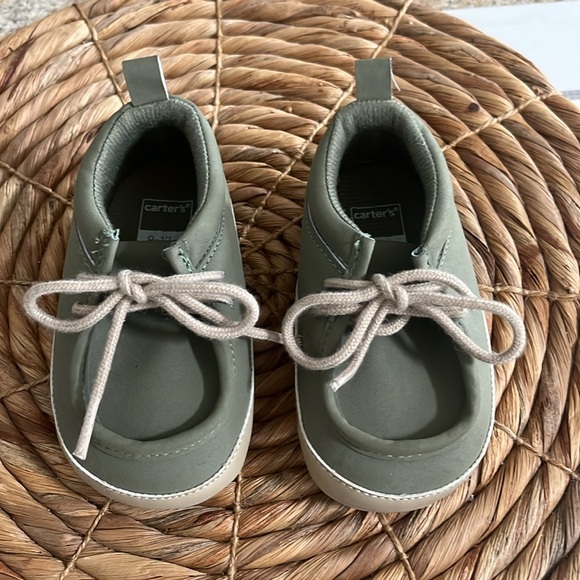 Carter's 9 to 12 months tie loafers shoes - Picture 3 of 7